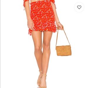 BLUE LIFE Wildflower skirt- Wildfire